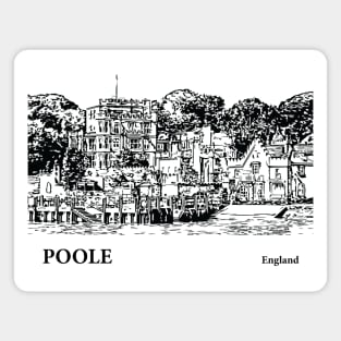 Poole England Magnet